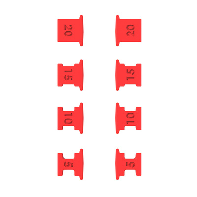 Extension Stopper Leatt Kit Z-Frame Pair 5,10,15,20 Degrees