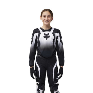 Bluza motocyklowa dziecięca FOX Junior 180 Lean Black White