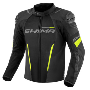 Kurtka motocyklowa tekstylna miejska/sportowa Shima SOLID 2.0 VENT fluo