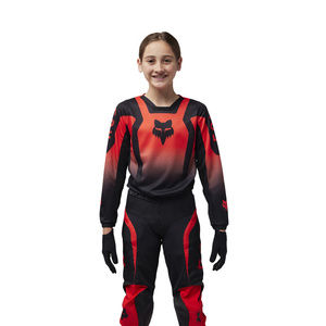 Bluza motocyklowa dziecięca FOX Junior 180 Lean Fluorescent Red