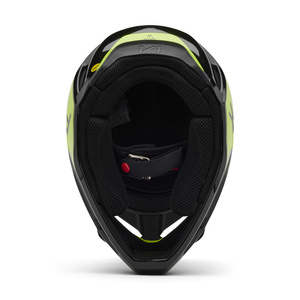 Kask motocyklowy dziecięcy FOX Junior V1 Lean Grey Yellow