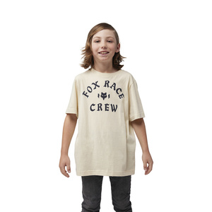 T-Shirt dziecięcy FOX Junior Race Crew Cream