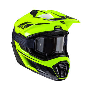 Kask z Goglami Leatt Kit Adv 8.5 V25 Hi-Viz