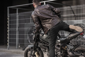 Kurtka motocyklowa Shima BLAKE brązowy