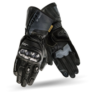 Rękawice motocyklowe skórzane sportowe Shima STR-2 GLOVES czarny