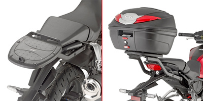 Stelaż kufra centralnego GIVI Monolock (bez płyty) - Honda CB 125 R (2018-2019) / CB 300 R (2018-2019)