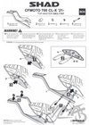 Stelaż kufra tylnego motocyklowego SHAD do CF Moto 700 CL-X