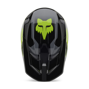 Kask motocyklowy dziecięcy FOX Junior V1 Lean Grey Yellow