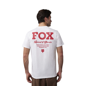 T-Shirt FOX Speed Service Prem Optic White