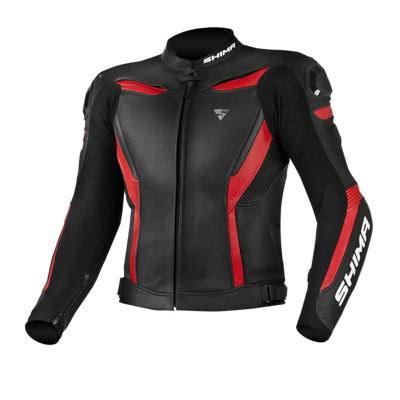 Kurtka motocyklowa skórzane Shima CHASE czerwony
