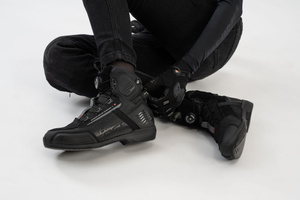 Damskie buty motocyklowe krótkie/miejskie/turystyczne Shima EDGE VENT czarny