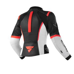 Damska kurtka motocyklowa skórzana sportowa Shima MIURA 2.0 czerwony