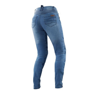 Jeansy motocyklowe damskie Shima JESS niebieski
