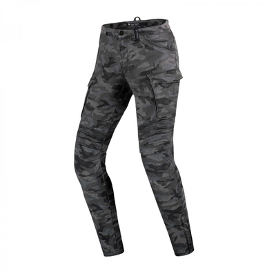 Damskie jeansy motocyklowe Shima GIRO 2.0 camo