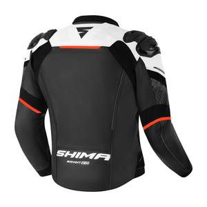 Kurtka motocyklowa sportowa/miejska skórzana Shima BANDIT 2.0 czerwony