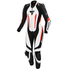 Kombinezon jednoczęściowy motocyklowy skórzany sportowy Shima MIURA RS biały/fluo