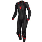 Kombinezon jednoczęściowy motocyklowy skórzany sportowy Shima MIURA RS czarny/czerwony